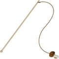Wood Wand with Mushroom Catnip Toy