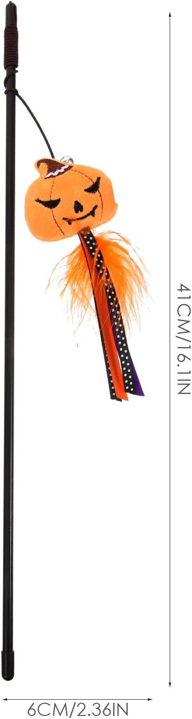 Halloween Multifunctional Cat Teaser Wand