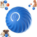 Blue Automatic Moving Jumping Ball Dog Toy All Breeds
