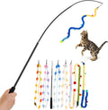 8-Piece Retractable Plush Strip Wand with Bell & String