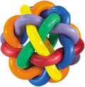 Medium Nobbly Wobbly Rubber Ball for Small Breeds
