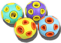 4-Pack 2" Rubber Bouncy Bell Balls for Puppies Small Dogs