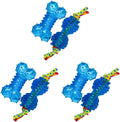 6-Pack Mini Orka Bone & Dumbbell Dog Chew Toys