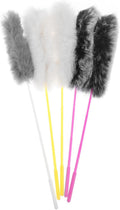 5-Piece String Plush Teaser Wand Random Color