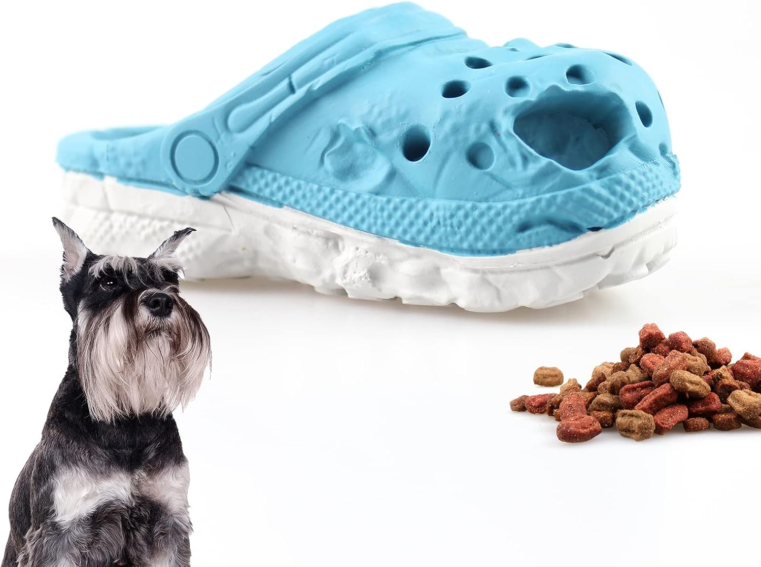 Durable Rubber Slipper Toy for Training & Teeth Cleaning Small/Medium