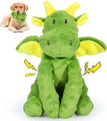 Crinkle Paper Stuffed Plush Squeaky Dog Toy All Sizes