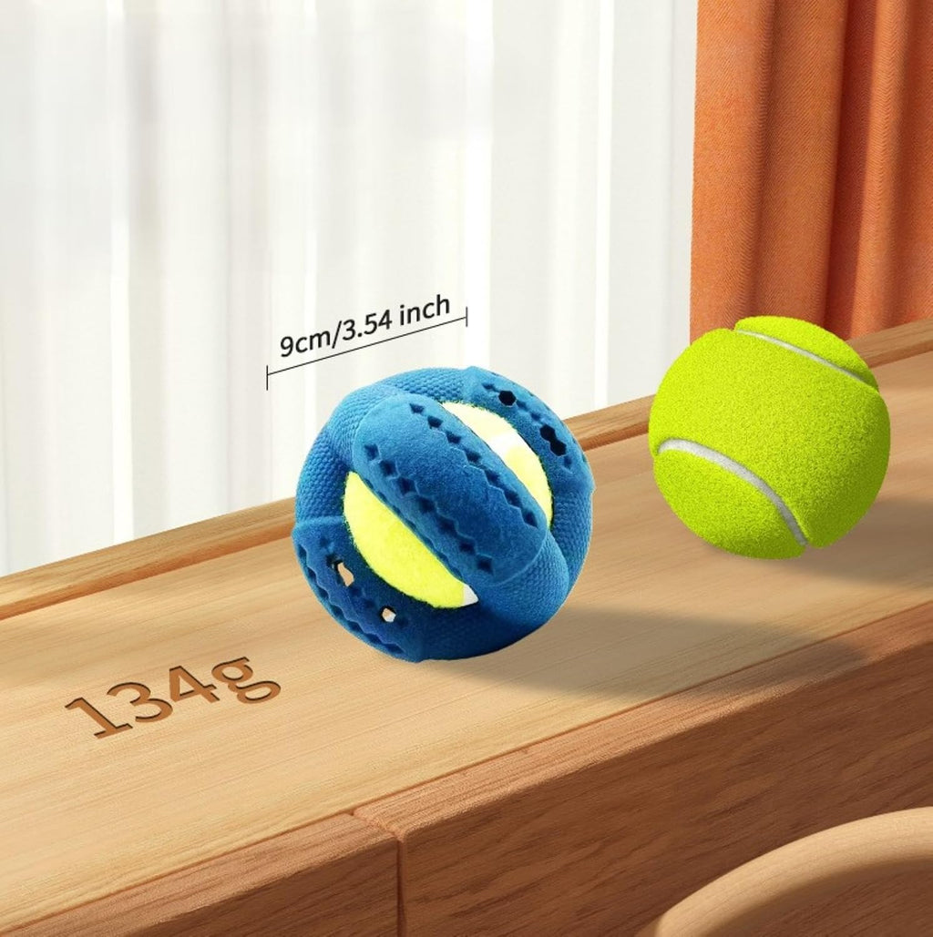 3.54" Tennis Tumble Ball Inside Ball Floating Dog Toy