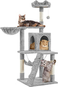 Cat Tree Tower Ki Condo Scratching Post with Hammock Basket 54in