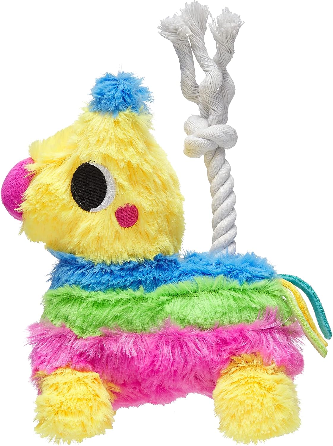 Colorful Plush Pinata Rope Tug Toy for Dogs